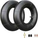 2-Pack Heavy Duty 16x6.50-8 Inner Tubes-TR13 Straight Valve Stem Premium Rubber Universal Replacement for Golf Cart,Lawn Mower, ractor, ATV,Snow Blower,Garden Trailer,Fit 16x7.50-8,16x650-8,16x750-8