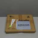 Douildhaiy 4 Pack Acrylic Sign Holder 8.5"×11" Horizontal , T shape Double Side 10x8 Plastic Paper Menu Table Display Stand for Restaurants ,Office ,Photo frames ,Store - Landscape