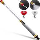 Animgrth 2025 Upgraded Jet Nozzle Power Washer for Garden Hose, Includes 2 High-Pressure Nozzles and Quick Connectors | Hydro Jet High Pressure Washer Tools