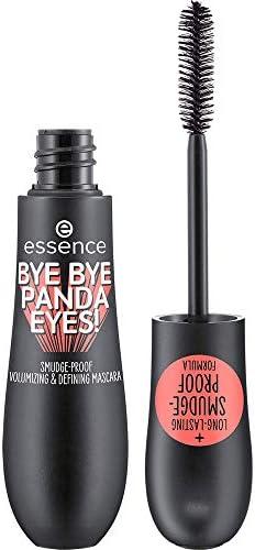 essence | Bye Bye Panda Eyes Tubing Mascara | Smudge-proof, Volumizing Definition | Vegan, Cruelty Free, Free From Parabens & Oils (Pack of 1)