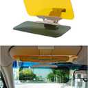 2 in 1 Day and Night Anti-Glare Visor, Automobile Sun Anti-UV Block Visor, Adjustable HD Car Sun Visor for Clearer Driving