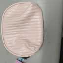 Pink Quilted Cosmetic Bag