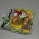 FINGOOO Pretend Play Food Set, Hamburger Fries Pizza Popcorn Toys Role Play Take Apart Educational Gift for Kids Boys Girls