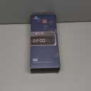 Digital Alarm Clock White Noise, Loud Digital Alarm Clocks Bedrooms, Alarm Clock Speaker Wireless Charger AUX USB Bluetooth Speaker 12/24H Dual Alarm Snooze Adjustable Brightness, White