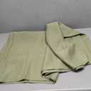 Tablecloth, Stain and Wrinkle Resistant Table Cover 90×40 Fabric Table Cloth for Dinning, Kitchen, Party,  Sage PACK OF 2