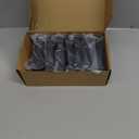 4 pcs 4x4 (Actual: 3.5"x3.5") Aluminum Deck Post Base Cover, for Railings, Stairs, Patios, Porches, Split Deck Post Skirt (Black)
