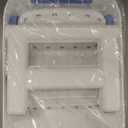 Step Stool for Toddlers, Toddler Step Stool for Bathroom Sink, Foldable Non-Slip Kids Stool with Handle, 2 Step Stools for Kids, Toddler Stool for Kitchen Bedroom Counter Sink (Blue)