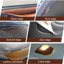 Headliner Repair Glue, Car Headliner Adhesive with Brush, Car Roof Liner Fabric Adhesive, Upholstery Glue for Cars,Headliner Repair Kit, Suitable for Automotive interiors, Fabric, Leather