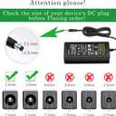 48v Power Supply 48V 3A Power Adapter AC 100-240V to DC 48V 144W Switching Charger 5.5 X 2.5mm US Plug Transformer for POE Switch, CCTV Camera,LED Light.ETC