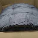 All Weather Outdoor Wicker Chair Cushions 4 Pieces Set, Waterproof & UV Protected Thickened Patio Furniture Replacement Wicker Chair Cushion, 2 Loveseat and 2 U-Shape Wickers Cushions, Grey