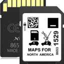 XGEEK 2024 Navigation SD Card Map Update, Accessories 8653 1529 Compatible with GM Chevrolet, Cadillac, and Buick. Includes Maps for The USA, Canada, and Mexico