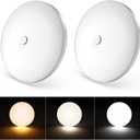 GZV RV Interior Light, 12V RV Led Lights Interior, 4.5 RV Led Ceiling Puck Lights Interior 12V, 3 Color RV Led Lights for Inside/Camper/Trailer/Car (2 Pack, 3000K/4000K/6000K)