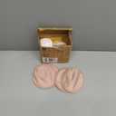 Organic Nursing Pads - 14 Washable Viscose Derived from Bamboo Breastfeeding Pads, Wash Bag, Reusable Breast Pads for Breastfeeding, Nipple Pads for Breastfeeding Essentials(Neutrals, L 4.8")
