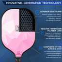 YC DGYCASI Pickleball Paddles Set of 2, 2026 USAPA Approved Pickleball Set, Fiberglass Lightweight Pickle Ball Rackets 2 Pack, 2 Outdoor Pickleball, 2 Indoor Pickleball Balls, 1 Pickleball Bag