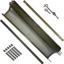 Pool Fence DIY by Life Saver Fencing Section Kit, 4 x 12-Feet, Brown