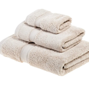 3-Piece Towel Set, Washcloths, Hand Towels, Bath Towels, Stone