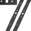 20 Inch Lawn Mower Replacement Blade Compatible with Ryobi 40V Brushless RY40180, RY40190, RY401110 Model Mowers, Replaces AC04020, HalfMoon + Round Center Hole