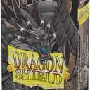 Dragon Shield | Japanese Size Card Matte Sleeves | 60 CT - Smooth & Tough Premium TCG Sleeves - Compatible with Yu-Gi-Oh, Naruto, Cardfight & Vanguard | Black