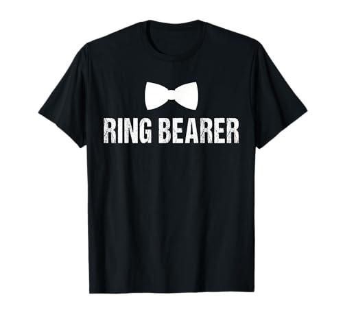 Ring Bearer Shirt - Cute Ring Bearer Tshirt for Boys T-Shirt Small 