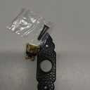 Vintage Style Wired Doorbell Button with Light, Replacement Doorbell Button for Existing Wired Systems, Antique Brass Finish for Home and Office 