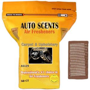 Carpet & Upholstery Refresh Scent Professional Air Freshener Pads - Remove the Worst Smells with These Heavy Duty Pads (60 Pads Per Pack) (Carpet & Upholstery Refresh Scent)