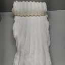 Bedsure GentleSoft White Throw Blanket for Couch - Mothers Gifts Day Birthday Gifts for Women Mom Her, Soft Cozy Fleece Throw Blanket for Girl, Room Home Bedroom Spring Decor, Off White, 50x60 Inches