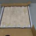 SUNWINGS Peel and Stick Mosaic Natural 3D Stone Self Adhesive Tiles, 12" x 11" 5-Sheet Stick on Backsplash for Kitchen Bathroom Fireplace Vanity, Beige