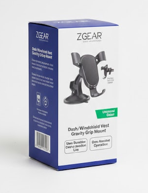 ZGEAR Dash Window Or Vent Cravity Crip Mount Universal Mount