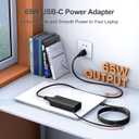65W USB-C Compatible with Dell Laptop Charger XPS 13 and Latitude Charger 3340 3440 3540 3550 5420 5430 5520 5320 5340 5440 5550 7440 7490 7640 7410 7310 2-in-1 9440 2in1 Laptop - Power Cord Included