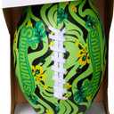 Swimways Hydro Waterproof Football, Outdoor Games for Adults and Kids, Swimming Pool Accessories and Pool Party Games,9.25 Inches, Green