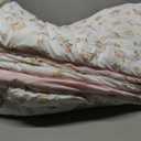 Floral Comforter Set King Size - 3 Pieces Pink White Floral Comforter Bedding Sets Reversible Pattern,King Bed in a Bag with Flowers Comforter and 2 Pillowcases