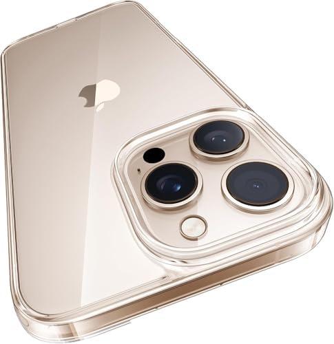 TORRAS Clear Case for iPhone 16 Pro Max Case, [Ultra-Thin] [Anti-Yellowing] [Military Drop Protective] Slim Soft Silicone TPU Cover for iPhone 16 ProMax Phone Case 6.9 Inch, Clear