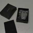 for Audi Key Fob Cover with Keychain Fit for Audi A3 A6 A7 A8 Q7 Q8 S3 S6 RS6 RS7 Smart Keys Case Protector suede (Grey, Style B)