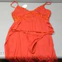 Avidlove Women Lingerie Lace Chemise Sexy Nightgown Modal Babydoll Side Slit Sleepwear, Size L