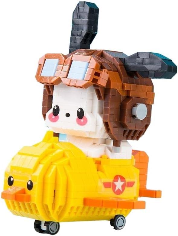 Mini Building Blocks, Micro Blocks, Papa Dog, 980 Pieces, Best Gifts for 15 Years Old and Up, for Adults