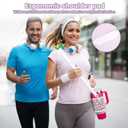 Metal Cup Holder with Strap for Stanley Cup 40 oz, Water Bottle Carrier Bag for Stanley Cup AccessoriesSports Water Bottle Accessories(White)