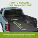 AUTOSAVER88 Soft Roll Up Truck Bed Tonneau Cover Compatible with 2005-2026 Nissan Frontier(NO Mxico) 5ft Bed