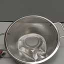 Gulex Colander Stainless Steel 3-Quart, Strainer for Kitchen Food, Dishwasher Safe