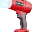 Cordless Leaf & Dust Blower Compatible with Milwaukee 18V Battery, 30,000 RPM Jet Fan with Brushless Motor, Handheld Air Blower for Car Drying, Lawn Care, Home Cleaning (Tool Only)