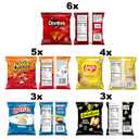 Frito-Lay Classic Mix Variety Pack, Single Serve Snack Bags (Pack of 21) (EXP 12/16/25)