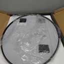 Koonmi Black Oval Bathroom Mirror, 20"x28" Bathroom Vanity Mirror, Oval Mirror for Bedroom Living Room Entryway, Hangs Horizontal or Vertical