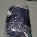Women's Pure Short Silky Robes Bridesmaid Bride Party Satin Robes Sleepwear (XX-Large, Navy)