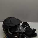 GX23 Dirt Bike/Motocross Helmet - Matte Black, Large - DOT Approved , Visor, Gloves