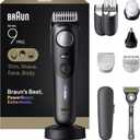 Braun Series 9 PRO All-in-One Beard & Body Grooming Kit for Men, Cordless Trimmer, Hair Clippers & Shaver for Face, Hair & Body with Gillette Labs Razor, AIO 9555