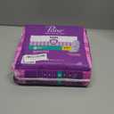 Poise Incontinence & Postpartum Pads for Bladder Leaks, 3 Drop Light Absorbency, Regular Length, 54 Count