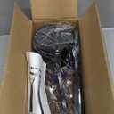 32 inch Long Handle Pooper Scooper for Dogs, Heavy Duty Foldable Dog Poop Picker Upper, One-Handed Operation, No Bending Cleanup Tool for Yard & Lawn, Avoids Touching Dog Poop