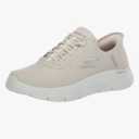 Skechers Women's Go Walk Flex Hands Free Slip-Ins-Grand Entry Sneaker, Color: Off-white, Size 9