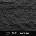 KASARO PU 3D Faux Stone Wall Panels, 4 PCS Wainscoting Panel for Interior Wall Decor, Cement Texture Accent for Home, Office, 47.223.6inch, Dark Black