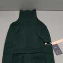 IECOii XXL Dog Sweater,Thermal Knit Big Dog Sweater Christmas,Pet Turtleneck Doggy Sweatshirt for Extra Large Dogs Boy Girl, Stretchy Large Dogs Cold Weather Outfit Pitbull Clothes,(Green XXL)