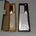 SHI BA ZI ZUO Meat Cleaver Set, 2 Pieces Professional Butcher Knife and Chef Knife Bone Chopper Perfect for Restaurants and Home Kitchen Use